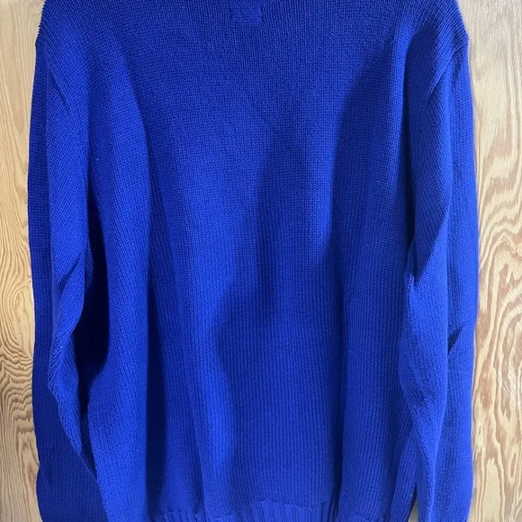 Ralph Lauren Blue Knit Sweater - Picture 4 of 7